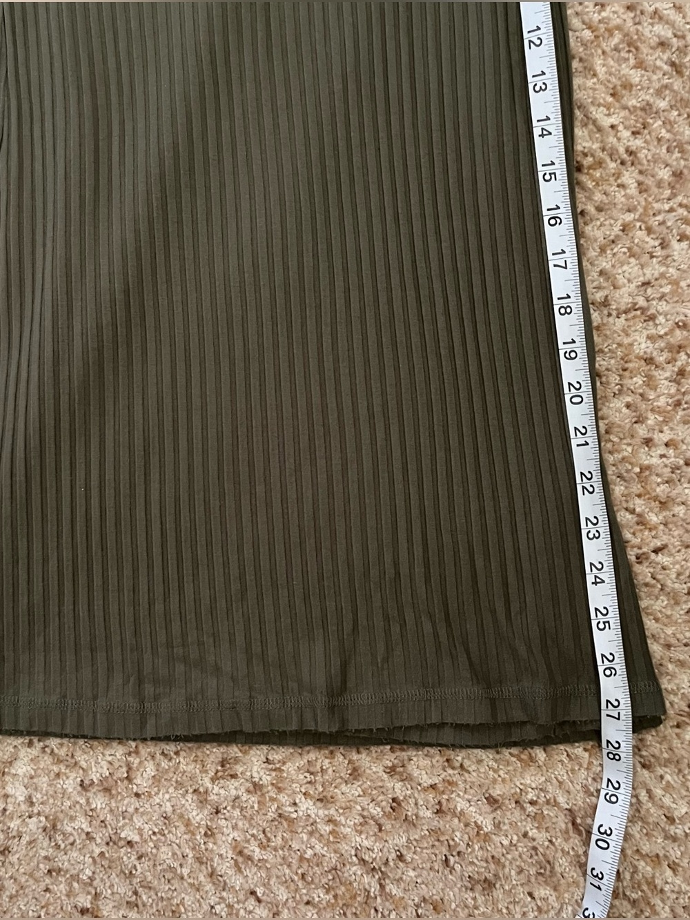 Free People FP Movement Blissed Out Wide Leg Pant Small Olive Green Yoga Stretch - Picture 11 of 11
